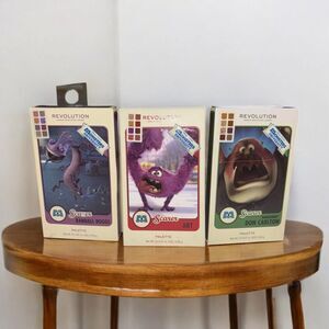 💥 Lot of 3 Monsters University x Revolution Eyeshadow Palettes – NEW! 💥